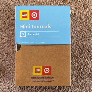 3pc Assorted Mini Journal Set - LEGO® Collection x Target